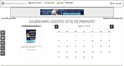 Desktop Screenshot of calendario-agosto.com