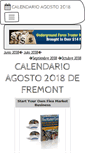 Mobile Screenshot of calendario-agosto.com